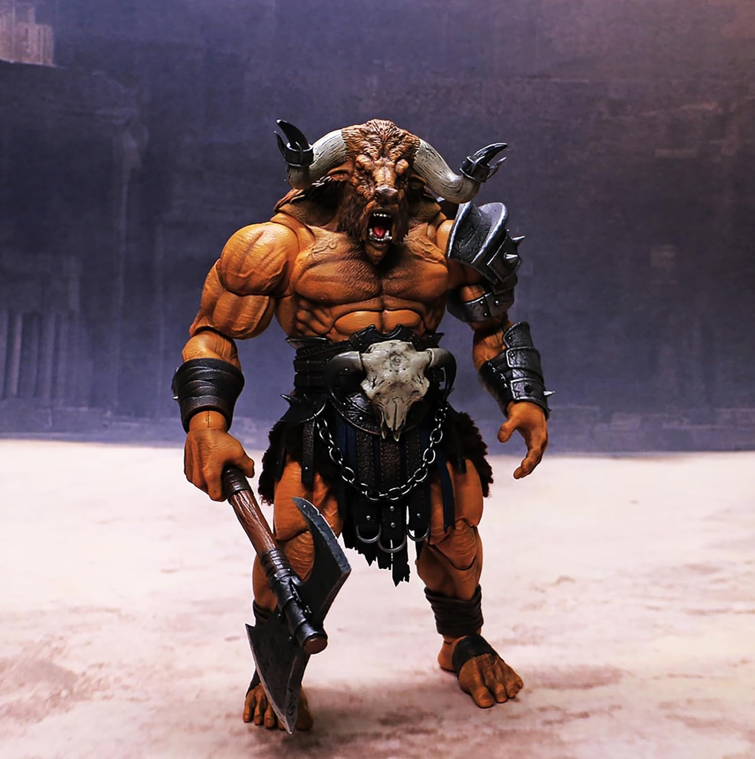 Xesray Combatants Brothers of Slaughterhouse Kasos 1/12 Scale Figure (Yellow)