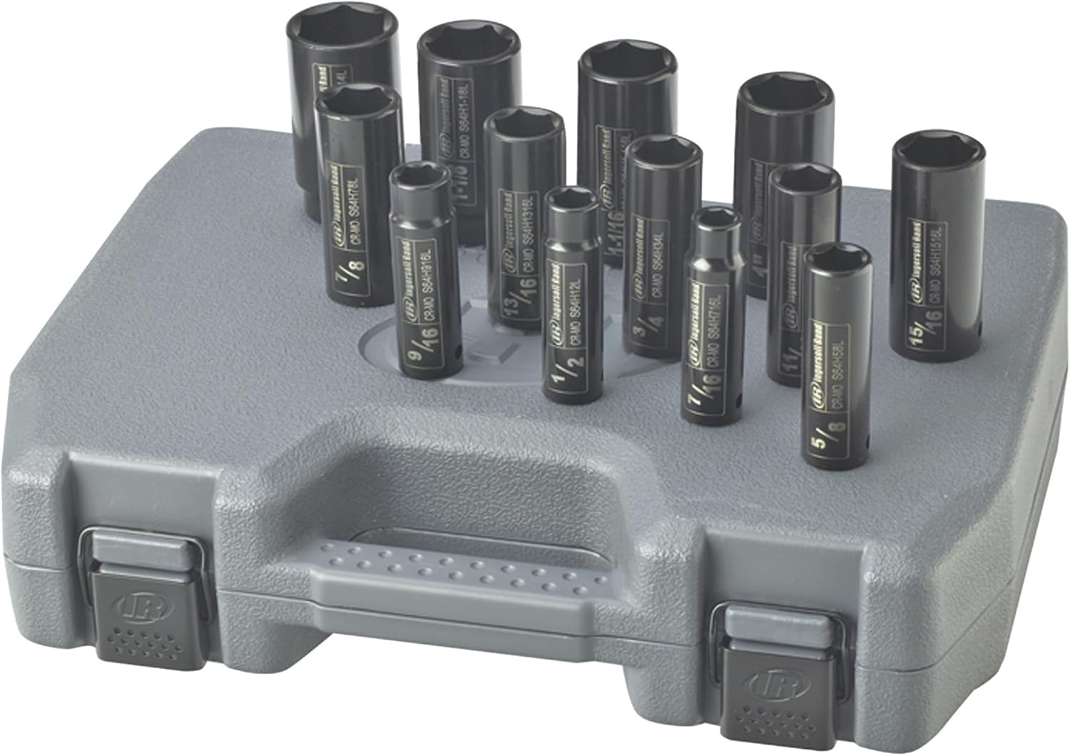 INGERSOLL RAND SK4H13LN Impact Socket Set,1/2" Drive Size,13 Pcs