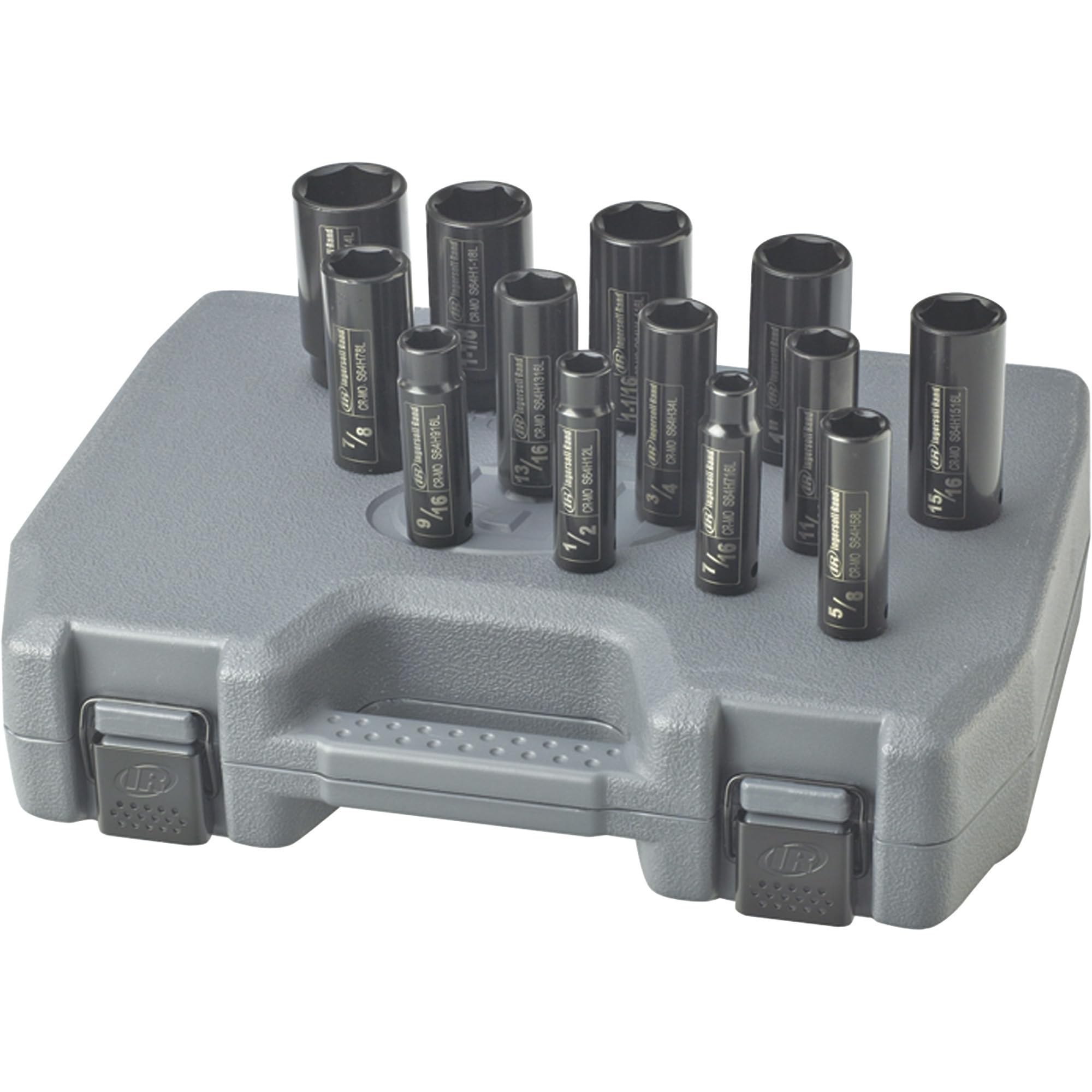 SK4H13LN Impact Socket Set,1/2" Drive Size,13 Pcs