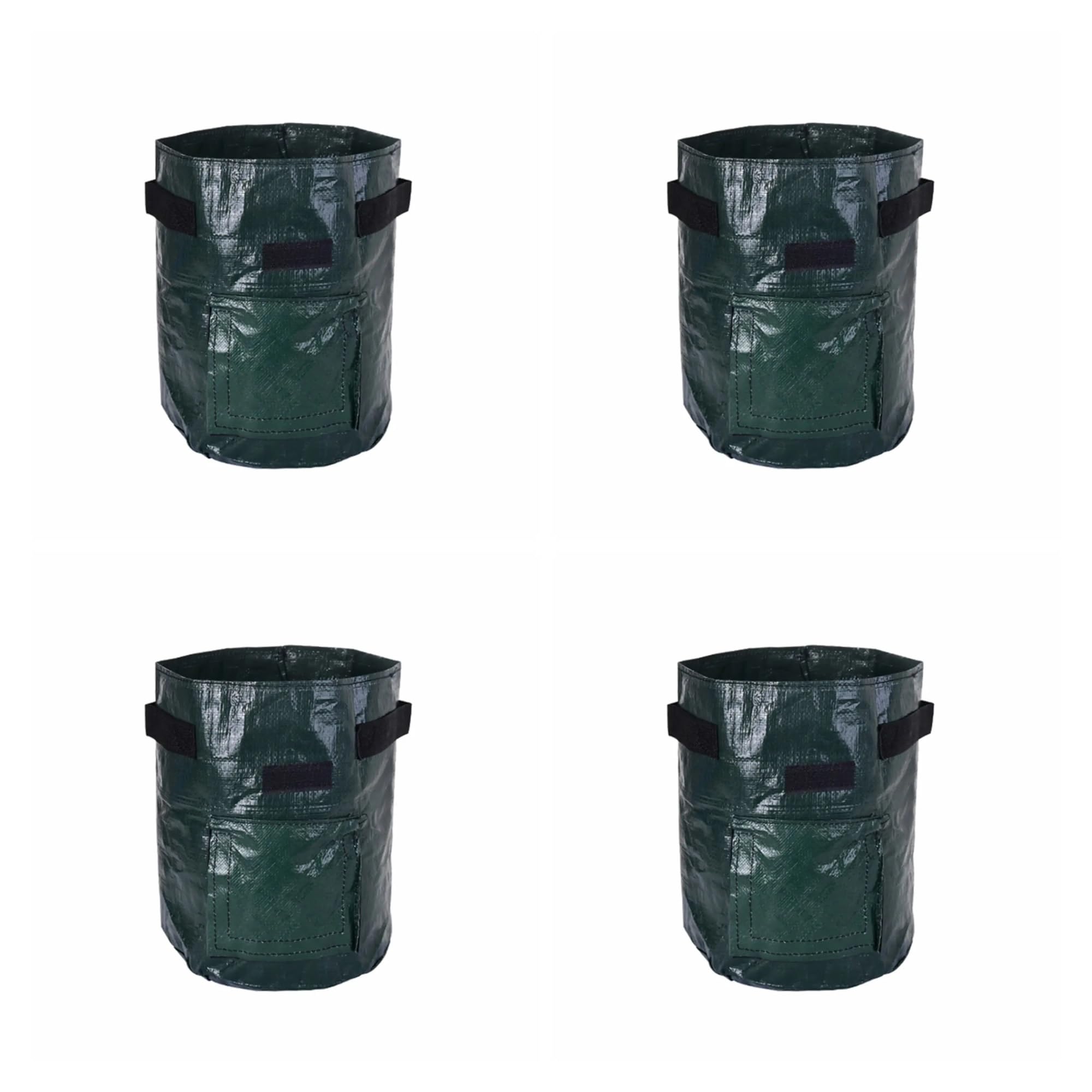 HWJFDC Potato Growing Bags Potato Grow Bag PE Planting for Veg Tomato Gardening Pots Accessories Outdoor Tools and Supplies(Plum,7 gallon(US)-30x35cm)