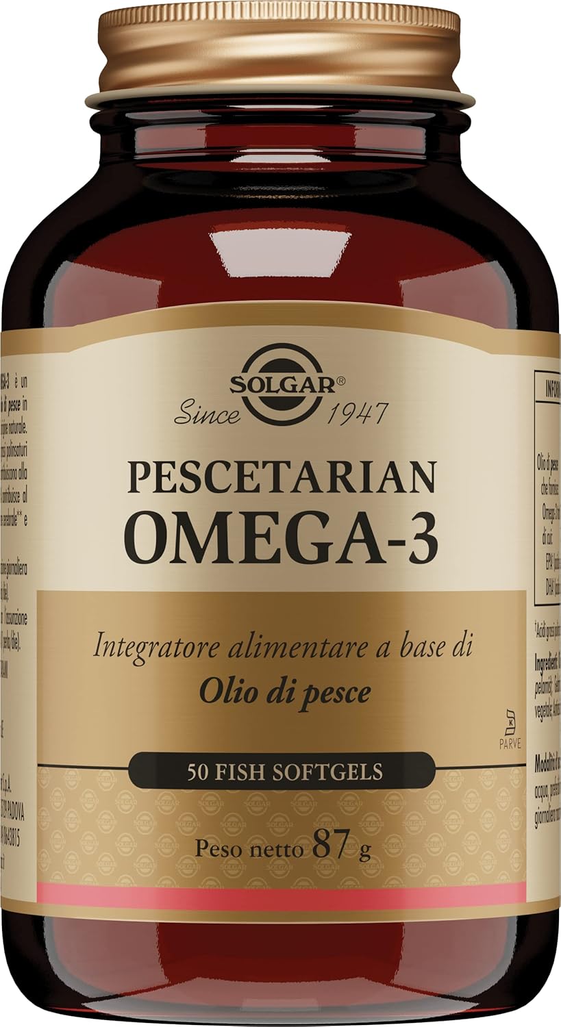 Solgar Pescetarian Omega 3 Amazon.it Salute e cura della persona