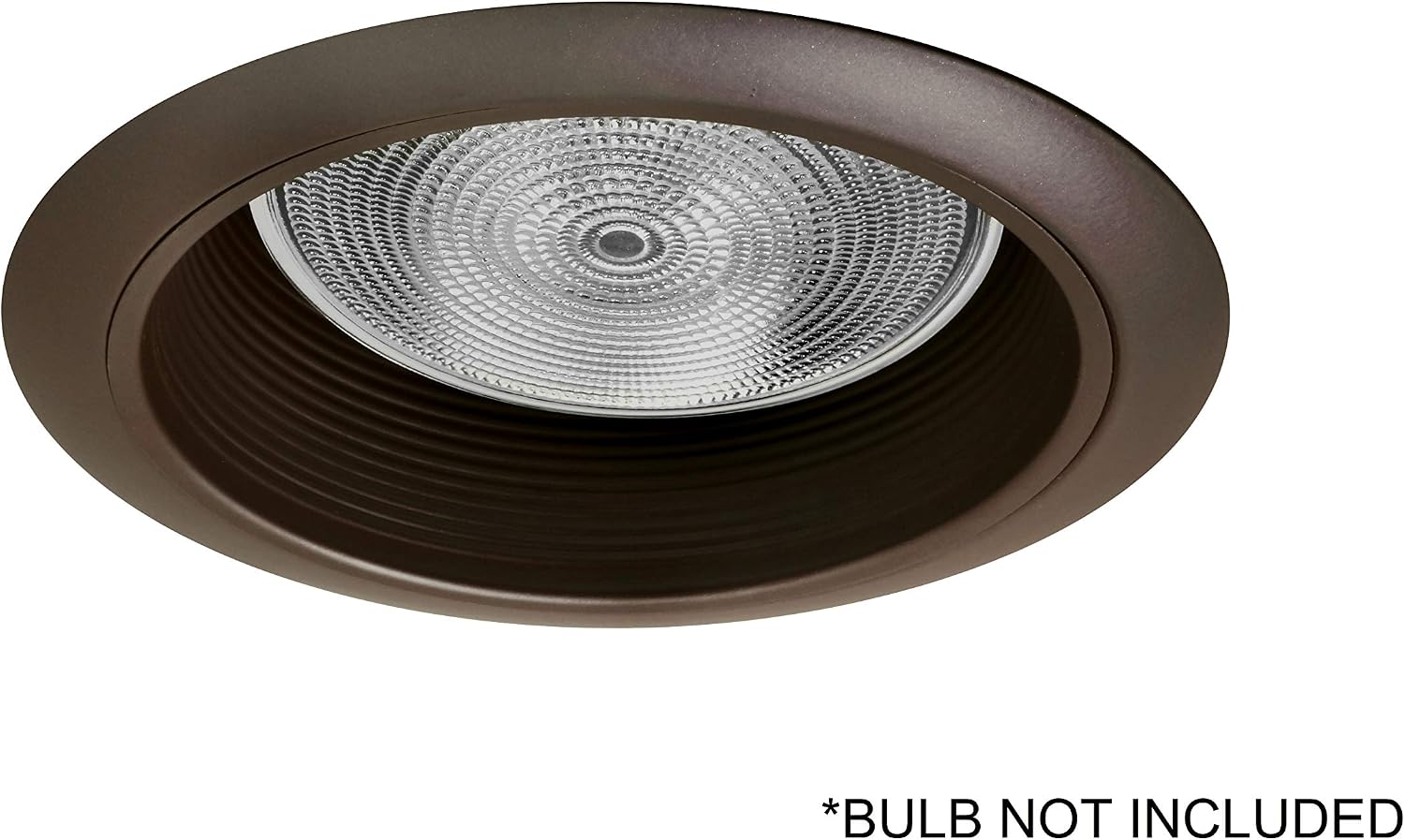 NICOR Lighting 6 inch Oil-Rubbed Bronze Recessed Baffle Trim, Fits 6 inch Housings (17510OB-OB)