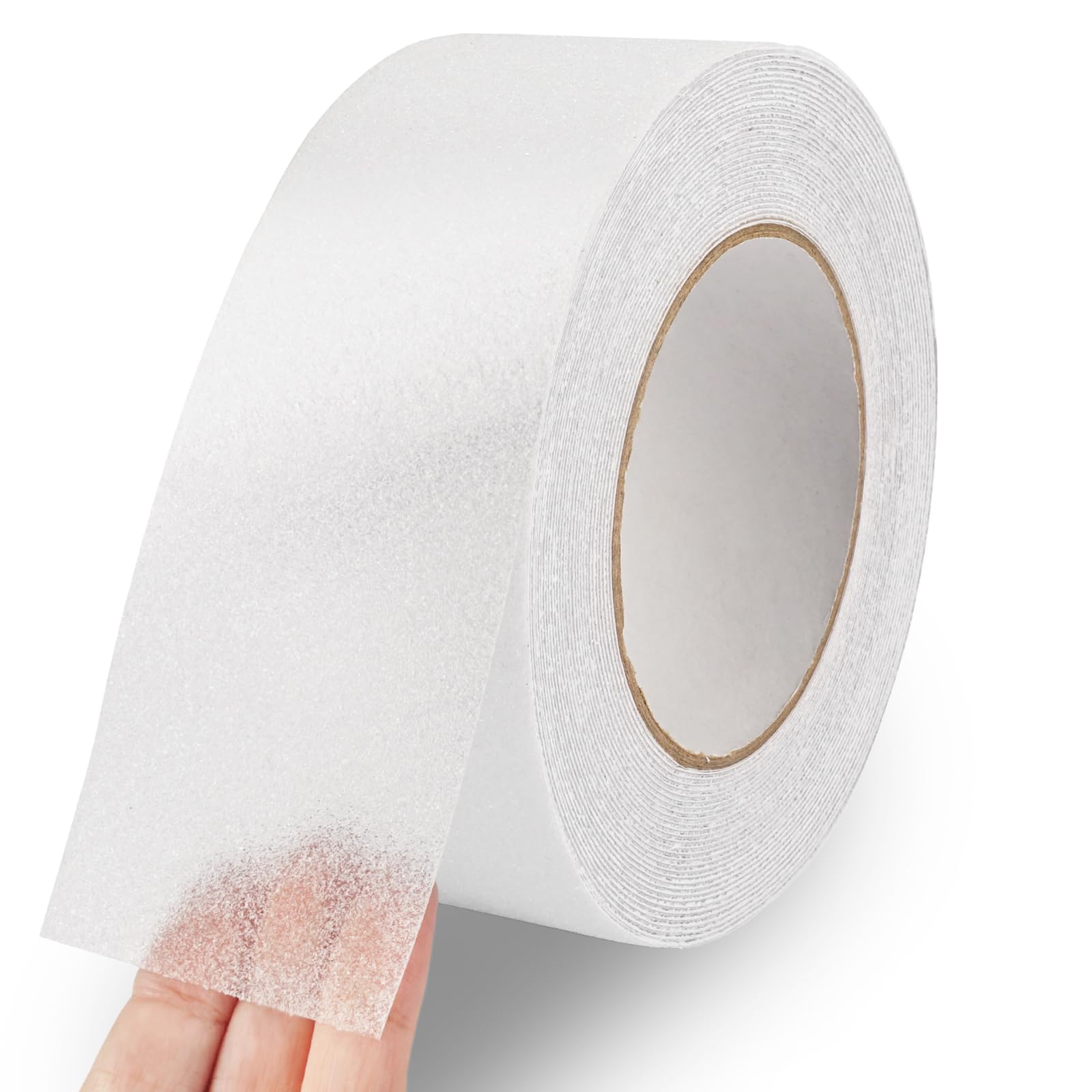 Rusoz Anti Slip Tape for Steps, Self Adhesive Safety Grip Tape Clear 5cm x 5m, Non Slip Tape for Prevents the Elderly, Children, Pets from Slipping and Falling
