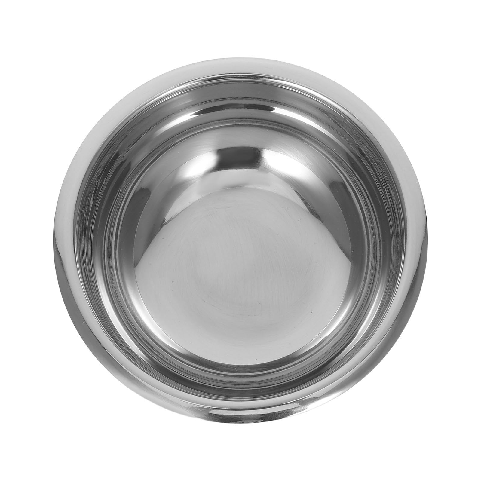 Cuenco para jabón de afeitar metálico que optimiza la mezcla y retención de espuma densa