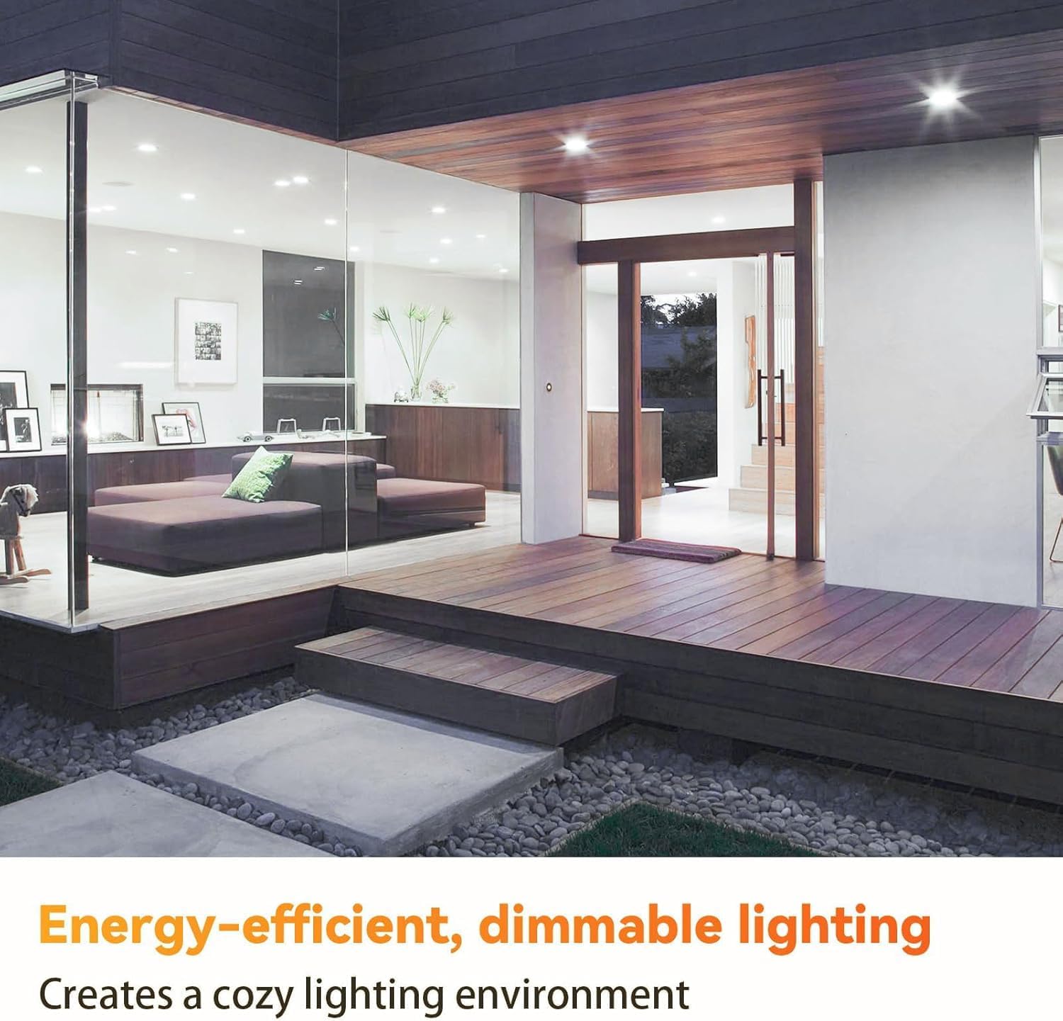 TJOY 12 Pack BR30 Led Bulb 65W Equivalent, Dimmable Flood Light Bulbs Indoor, E26 Base, 4000K Natural White, 9W, 800 LM, Recessed Lighting Bulbs for Ceiling, Recessed Can, Living Room and Kitchen