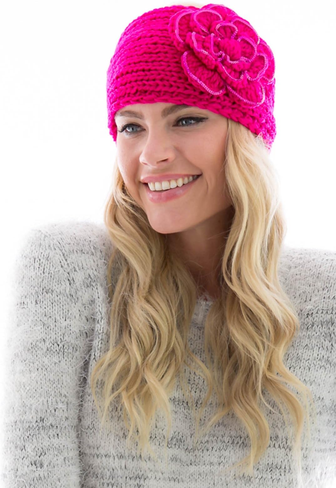 8829-25 NY Deal Knit Winter Headband Ear Warmer, Brown