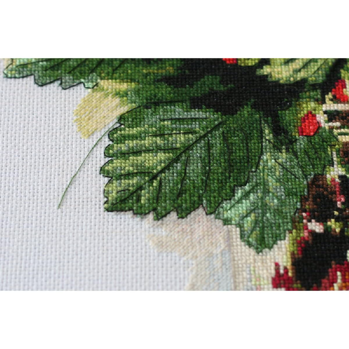 Abris Art AH-136 zestaw do haftowania krzyżykowego, bawełna, wielokolorowy, 40 x 21 cm