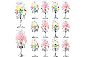 Sieral Quinceanera Centerpieces: Crown-Shaped Treat Holders for Memorable Celebrations