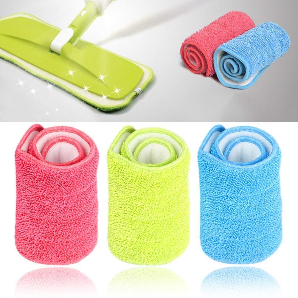 Pindia 3 Pc Floor Cleaning Microfiber Cloth for Spray Mop Removable Washable Cleaning Pad Random Color (B07GTHPT6G) Amazon Price History, Amazon Price Tracker