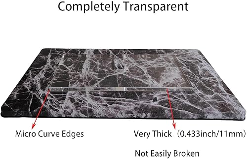 Miniatura 3 de Soporte de libro de acrílico transparentetenedor de libro de acrílico clarosoporte de exhibición abierto grueso del libro36.1 ft m