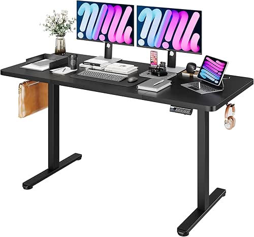 Monomi Electric Standing Desk, 63 x 28 inches Height Adjustable