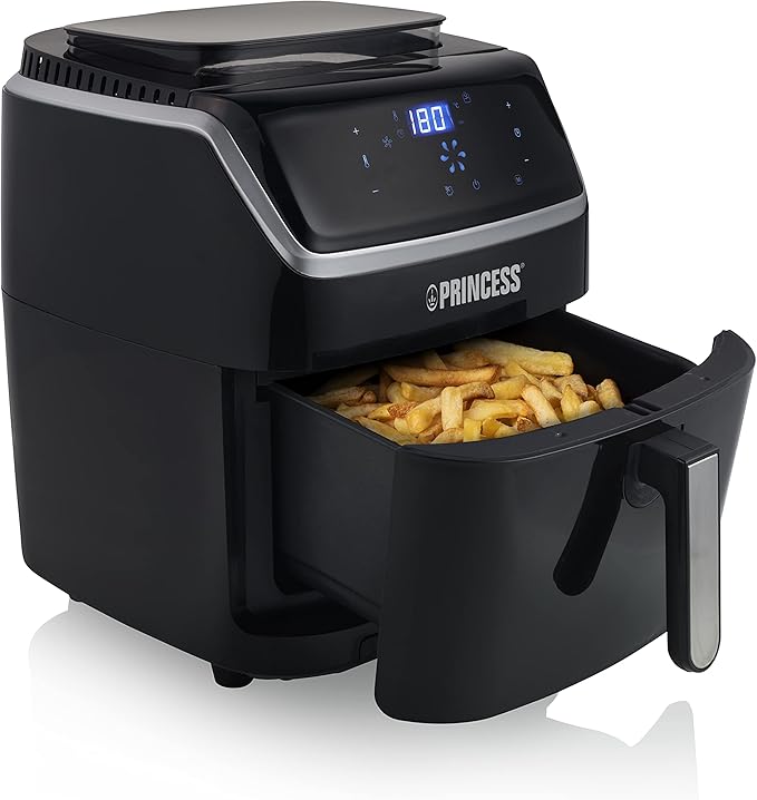 Princess Steam Air Fryer, Digital, 6.5 L, 8 Preset, Settings, 1700 W