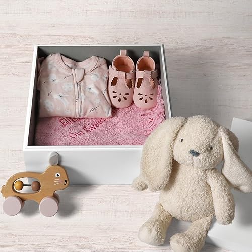 Miniatura 7 de Let's Make Memories Caja de recuerdos personalizada para recién nacido, almacenamiento de recuerdos, caja de recuerdos, decoración de guardería, 6