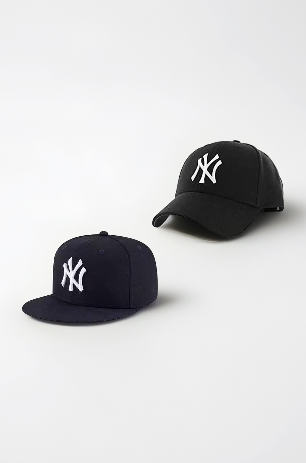 SELLORIA Cotton Brand Combo Stylish Sport Virat Inspire + Baseball. Ny Hip-Hop Cap For Men And Boy's Cap (Pack Of 2) Multicolour, One Size