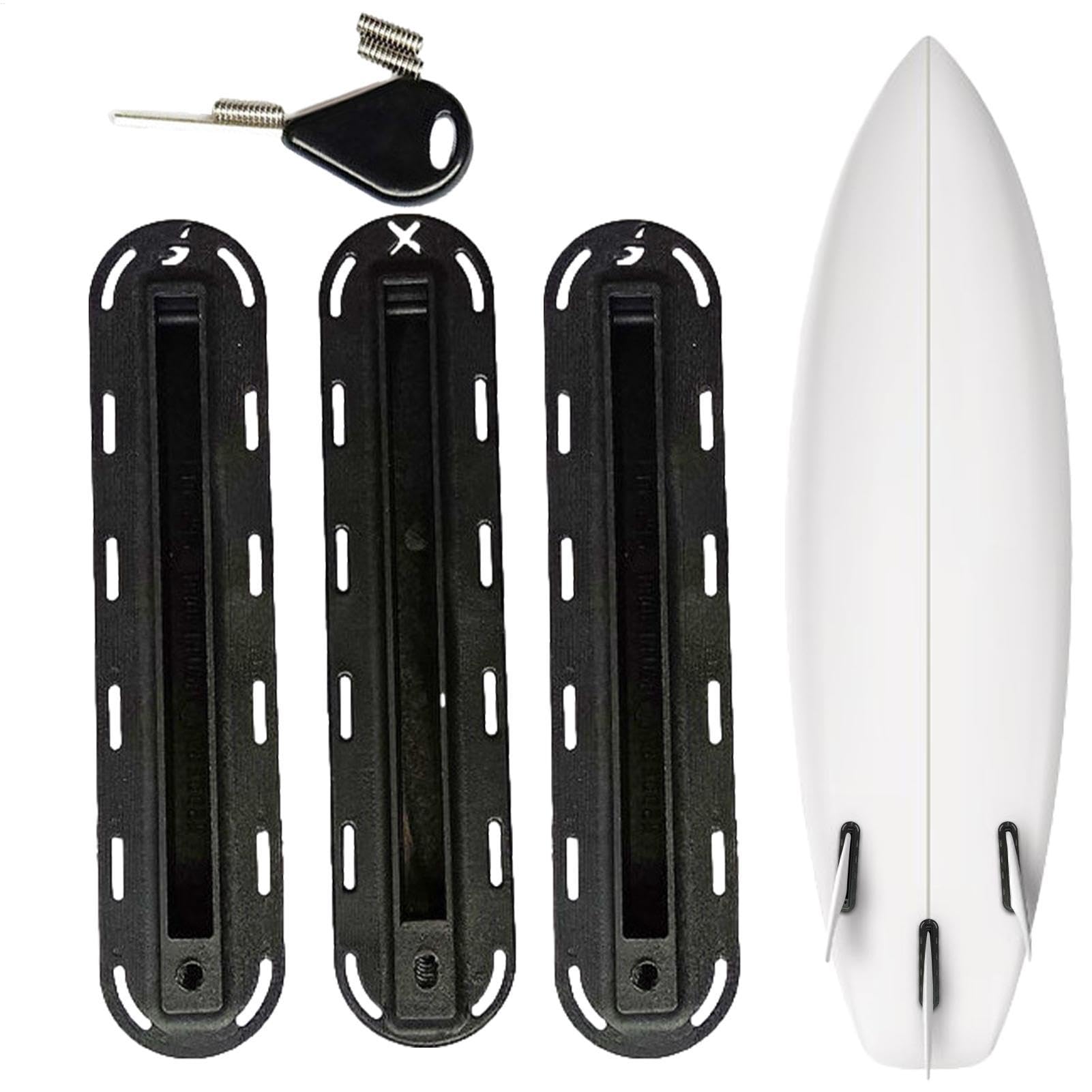 Lightwegh Longboard Finbox Juego de aletas para tabla de surf