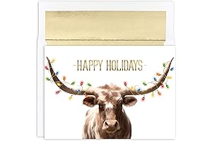 Texas Christmas Cards with Envelopes: Festive Western Flair