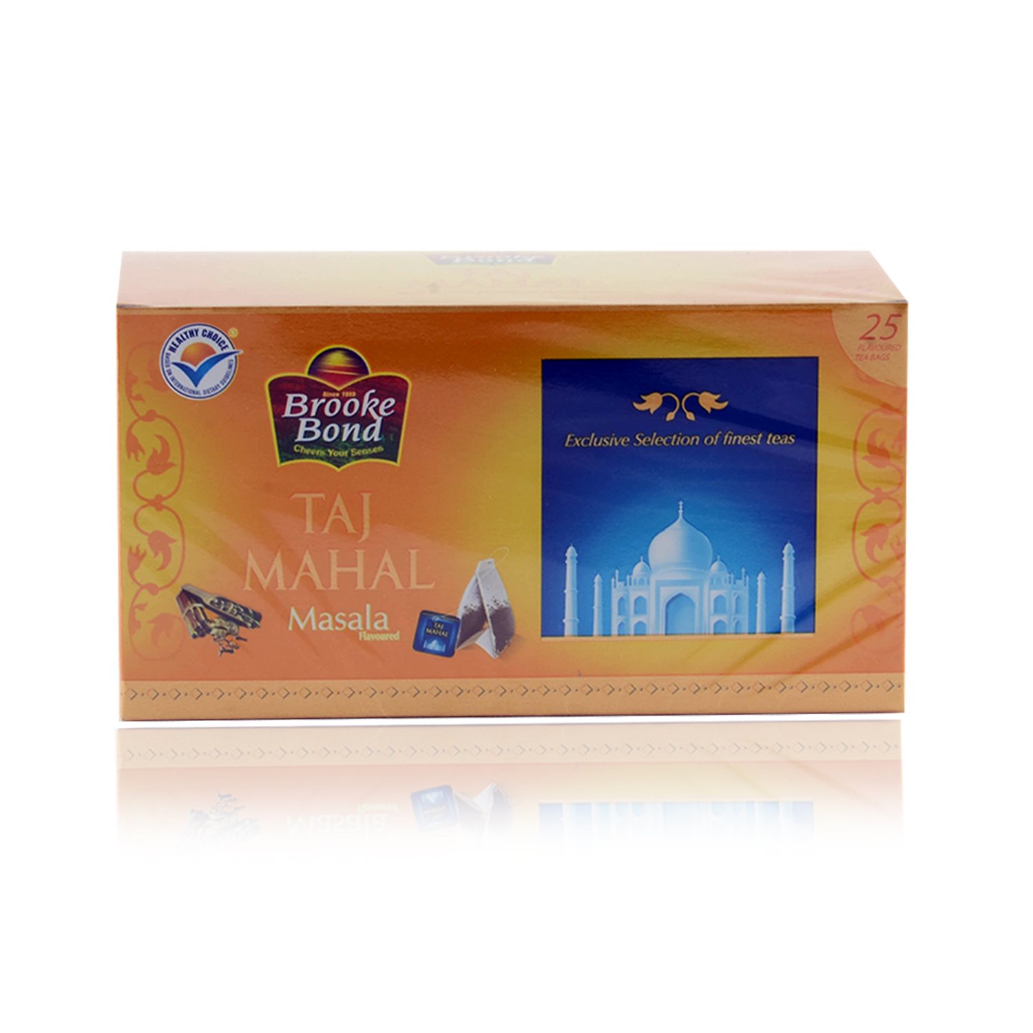 Brooke Bond Taj Mahal Tea Bags - Masala, 25pieces Box