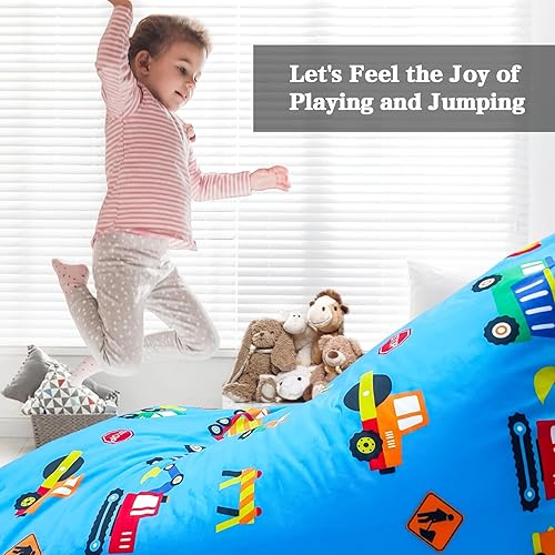 Miniatura 3 de Jorbest Almacenamiento de animales de peluche, almacenamiento de puf de animales de peluche, funda de terciopelo suave para animales de peluche, puf