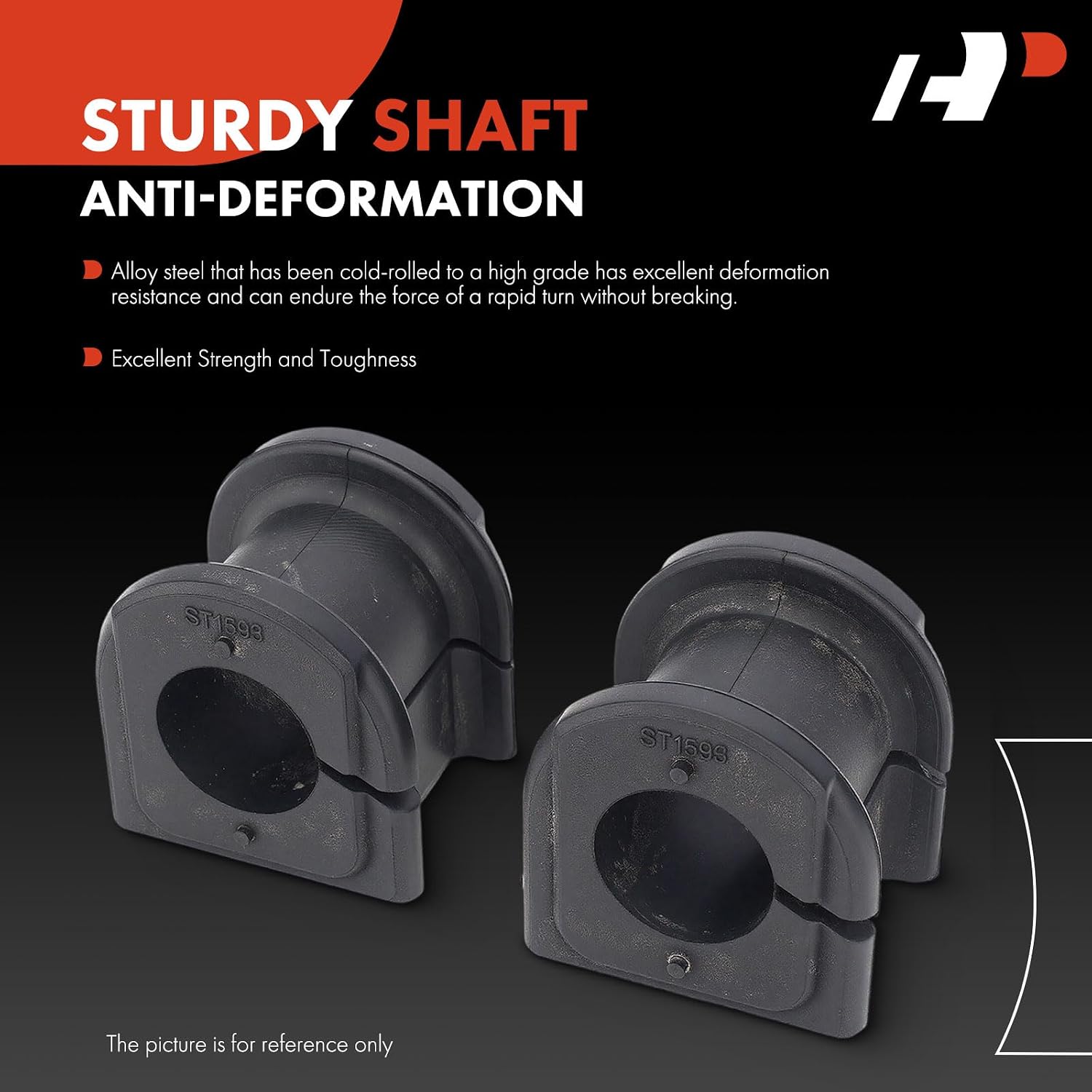 A-Premium 2 x Front to Frame Sway Bar Bushing Kit, Compatible with Lexus LS400 1995-1997, LS430 2004-2006