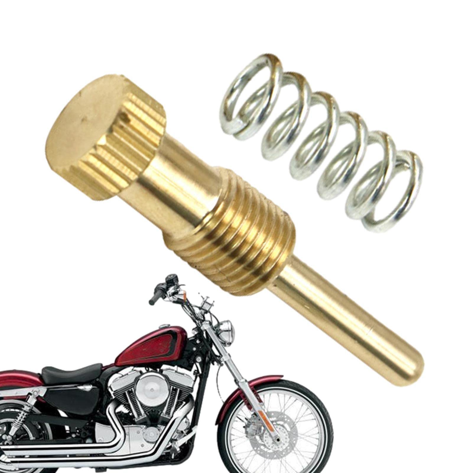 Geruwam Idle Mixture Screw - Carb Rebuild Kit Idle Mixture Screw Adjusting Tool | Carburetor Mixture Screws Replacement For Ybr125 & Vm22 Carburetors, Motorcycle Accessories