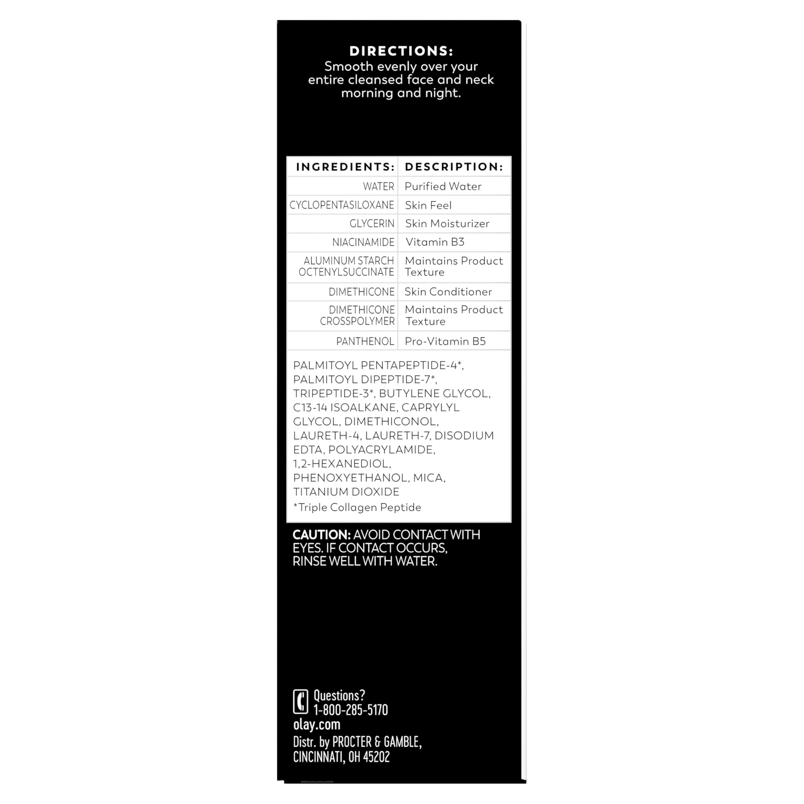 Olay Regenerist Micro-Sculpting Facial Serum Fragrance Free 1.7 Fl Oz by Olay