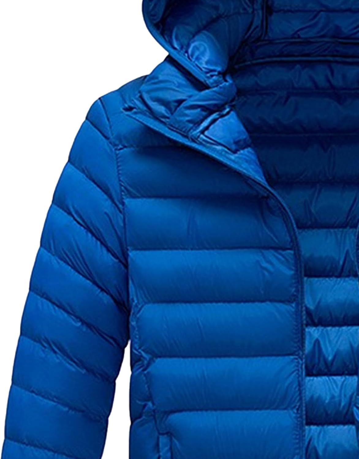 Men's Lightweight Packable Puffer Jacket Water Resistant Hooded Quilted Winter Coats Thermal Puffy Winter Jackets