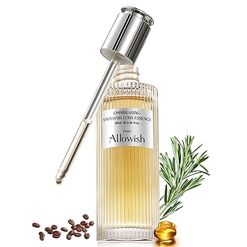 Hair Growth Serum 95 ml - Rosemary Hair Thickening Serum with Biotin, Caffeine for Hair Thinning & Shedding Promotes Healthy Scalp, Fuller, Nourish, Strengthens Roots