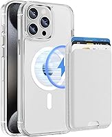 Vista 28 de Funda magnética para iPhone 12 Pro Max con cartera desmontable, compatible con MagSafe, soporte para tarjeta de crédito con funda protectora delgada