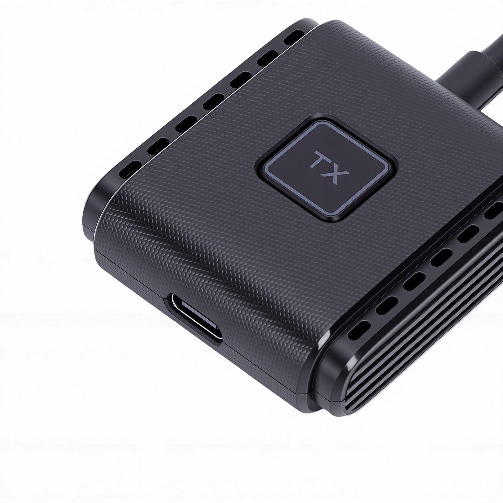 Bezprzewodowy Nadajnik i Odbiornik HD, Bezprzewodowy Adapter do Dublowania Ekranu 1080P Typu C na z Zasięgiem 50 M Dwuzakresowy 2,4G/5G do Telewizora z Projektorem w