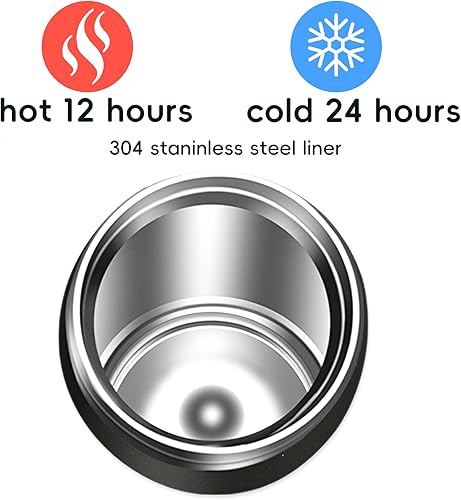 Miniatura 4 de Botella de agua aislada de 25 onzas con tapa inteligente de visualización de temperatura, botella de agua de acero inoxidable al vacío para deportes