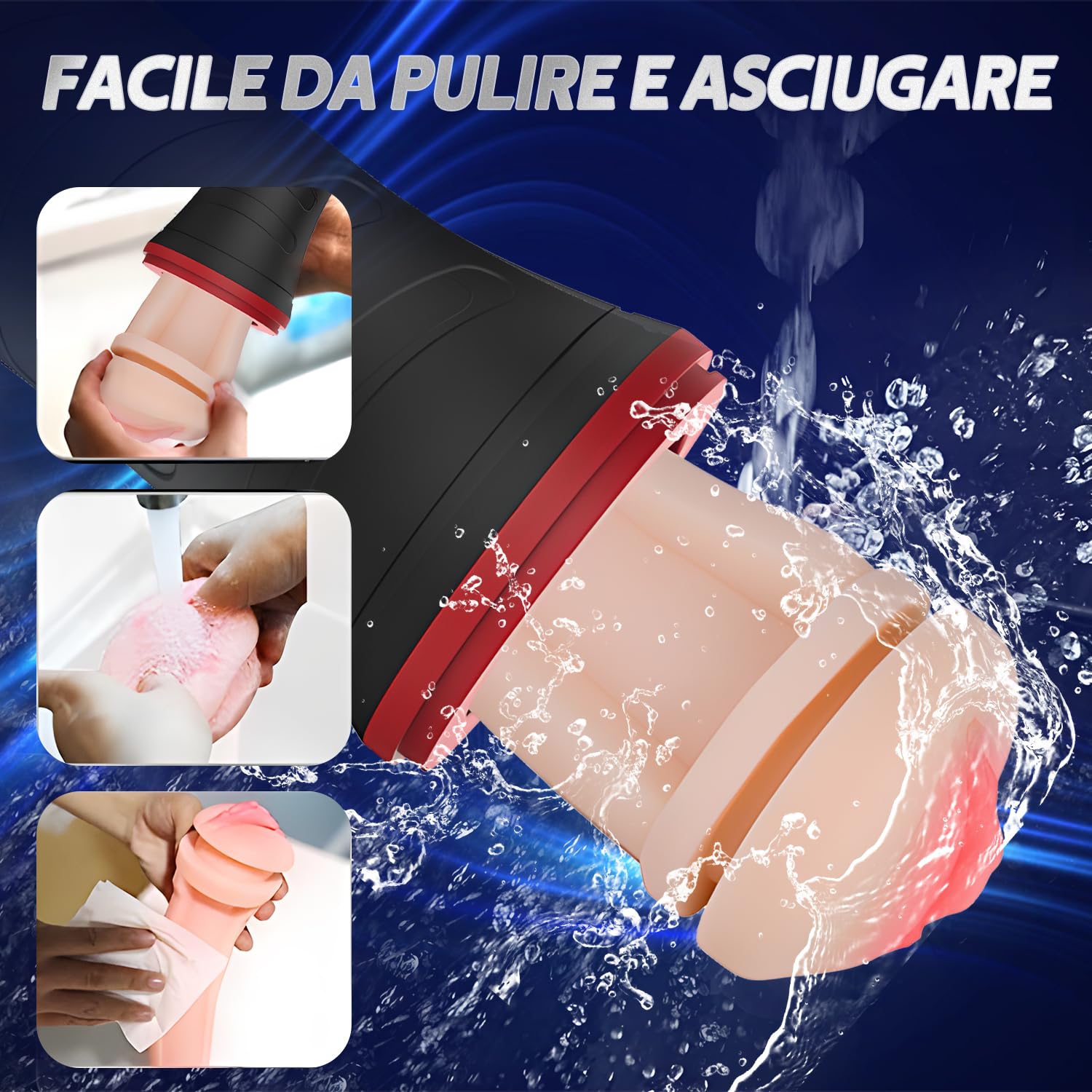 Masturvatore Per Uomo Realistico con Aspirazione Sex Toys Masturbtore Per Pene Sexytoysys Coppia Masturbatore Masturbatori Uomo Per Uomini Masturbazione Maschile Sexyshop Per Lui e Lei