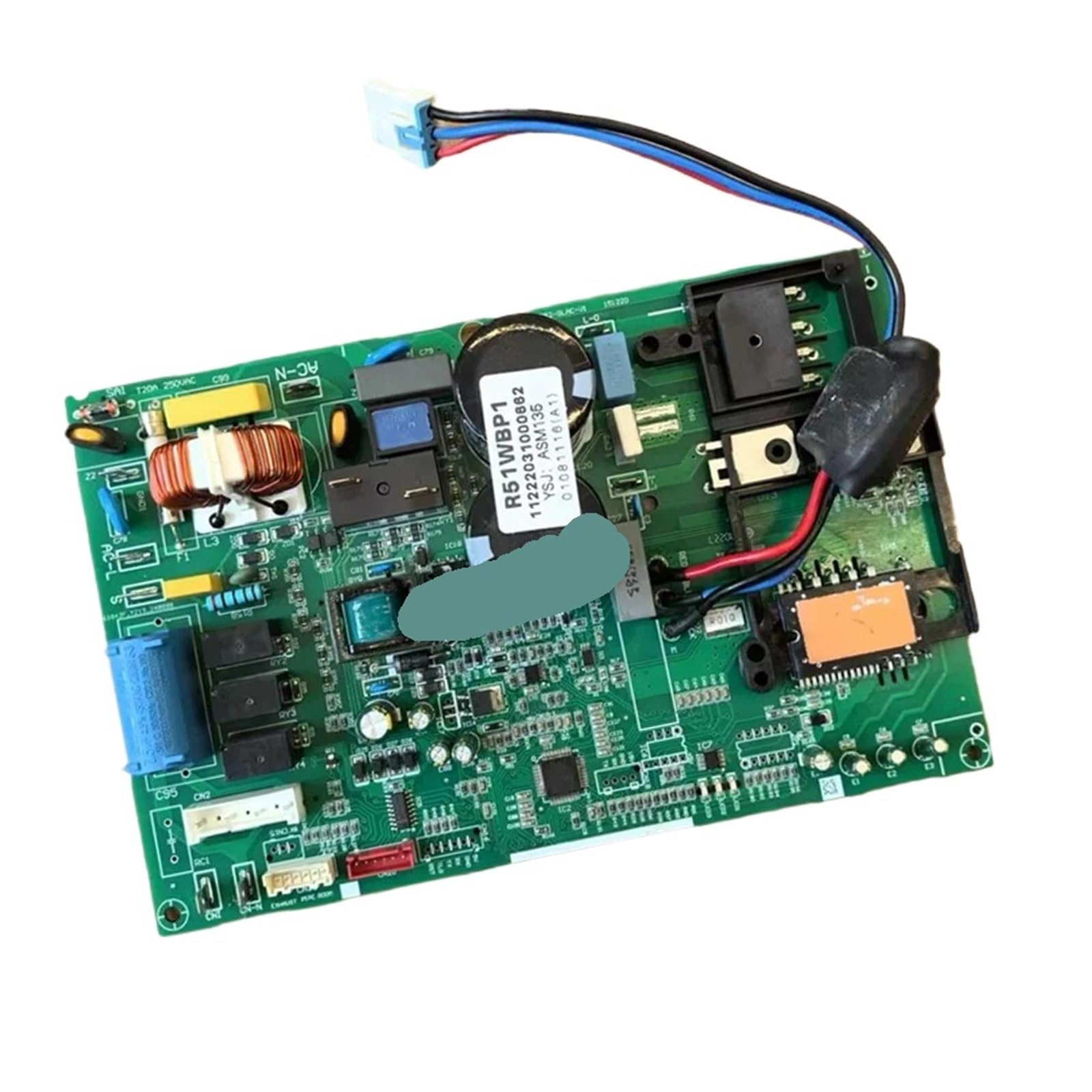 1pcs Variable Frequency air Conditioner Computer Board External Unit Motherboard R51WBP1 11222031000662