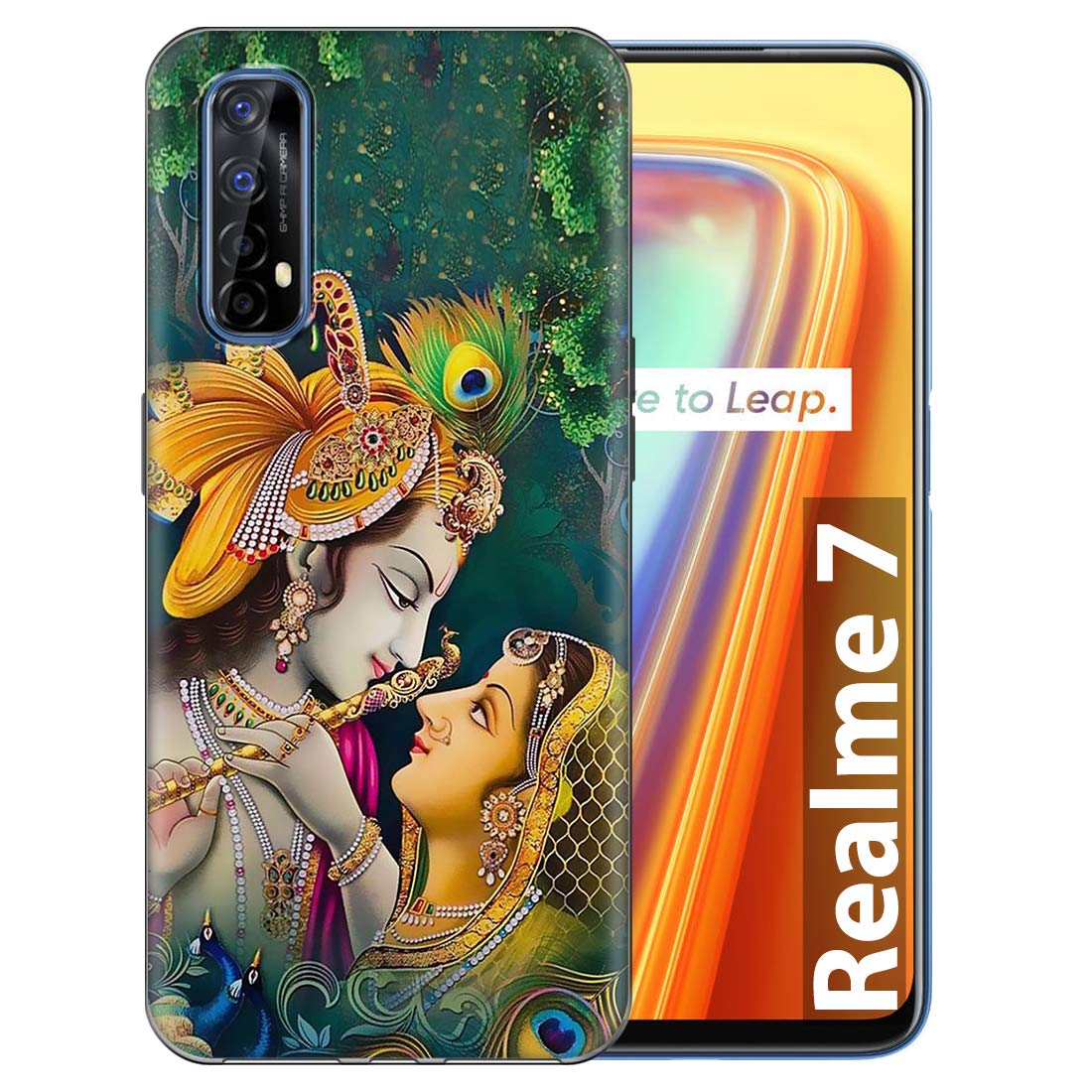 Fashionury Printed Soft Silicone Designer Pouch Mobile Back Cover for Realme 7 / Narzo 20 Pro Case and Covers | for Boys & Girls -P028 - Multi-Coloured (B08JLVFSV8) Amazon Price History, Amazon Price Tracker
