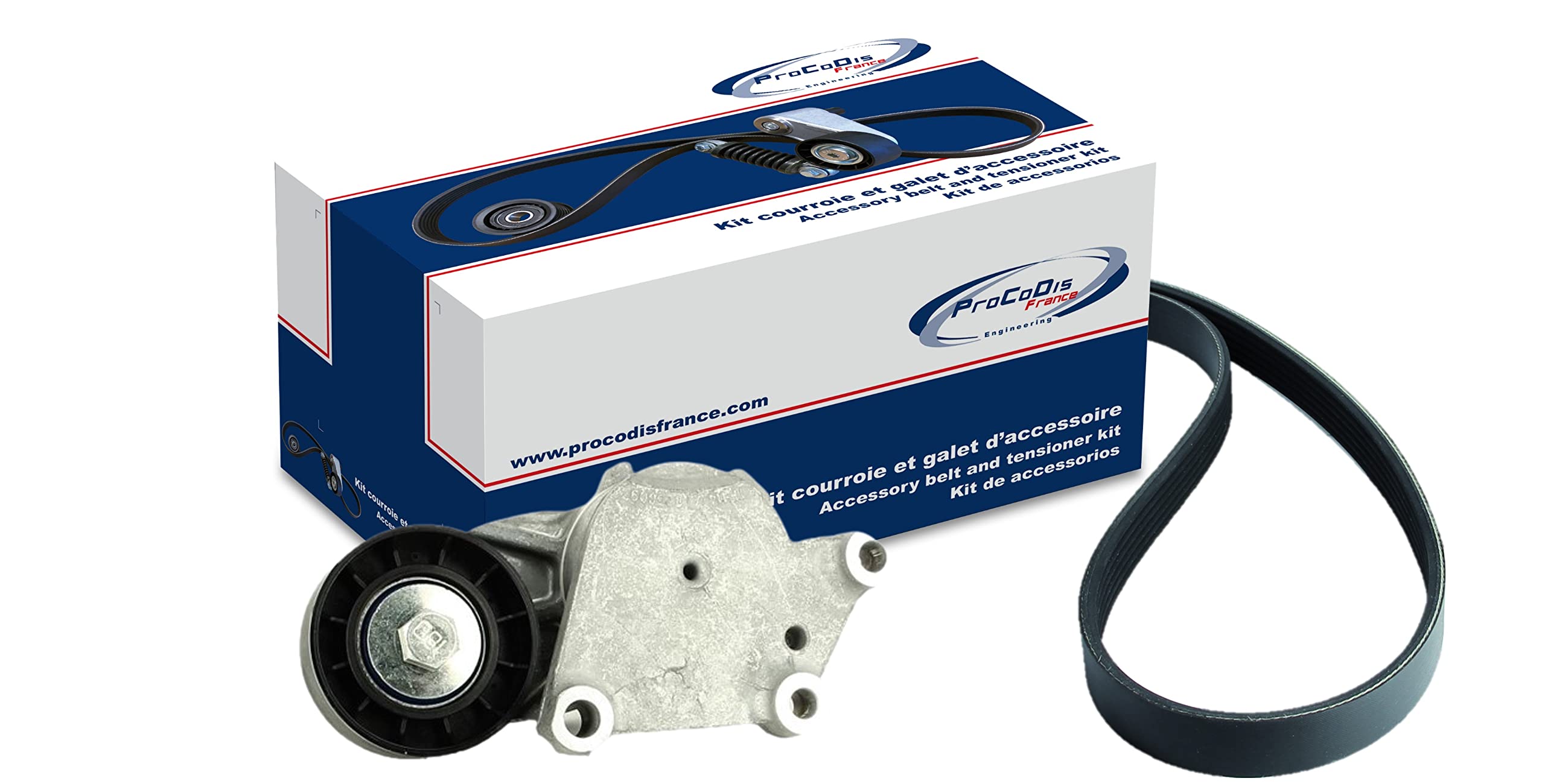 PROCODIS France KGA2001 Kit courroie et galet d'accessoire