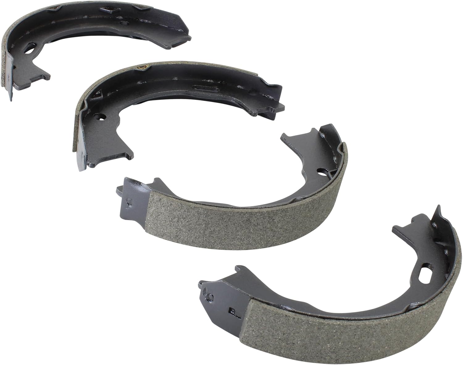 QUALITY-BUILT Rear Parking Brake Shoes, FPS745, Compatible with 1993-2002 Ford/Jeep/Lincoln/Mercury (Crown Victoria,Grand Cherokee,Grand Marquis,Grand Wagoneer,Town Car)