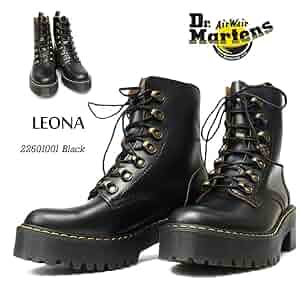 S*m様 24cm Dr. Martens LEONA ドクターマーチンレオナ Amazon | [ドクターマーチン] レオナ LEONA レディース | ブーツ