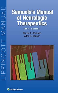 Samuelss Manual Of Neurologic Therapeutics 9Ed (Pb 2017)