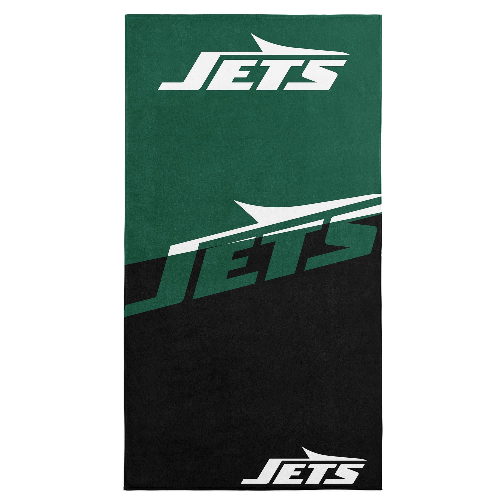 Northwest NFL New York Jets Microfiber Beach Towel, 30 x 60 Inches – Quick Dry, Sand Resistant, Lightweight, Highly Absorbent, Incisor Design