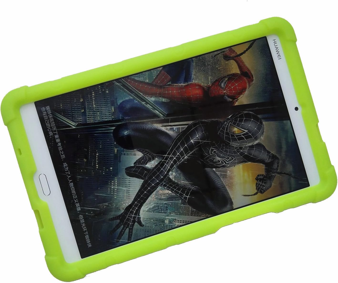 Cover for Huawei MediaPad M3 8.4 Inch Tablet BTV-DL09 BTV-W09 Kids Friendly Bumper Soft Silicone Rugged Case Green