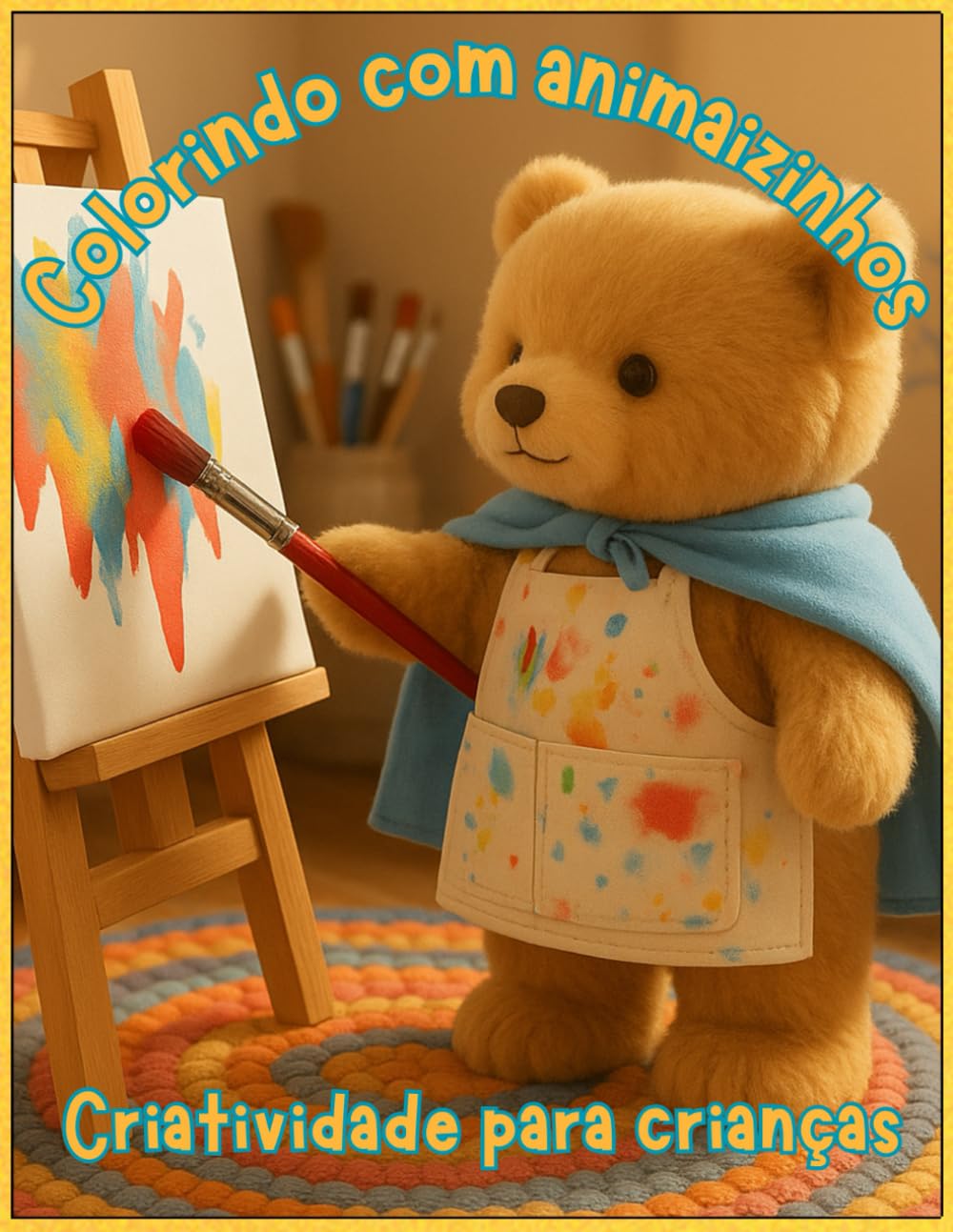 Colorindo com animaizinhos: Criatividade para crianças