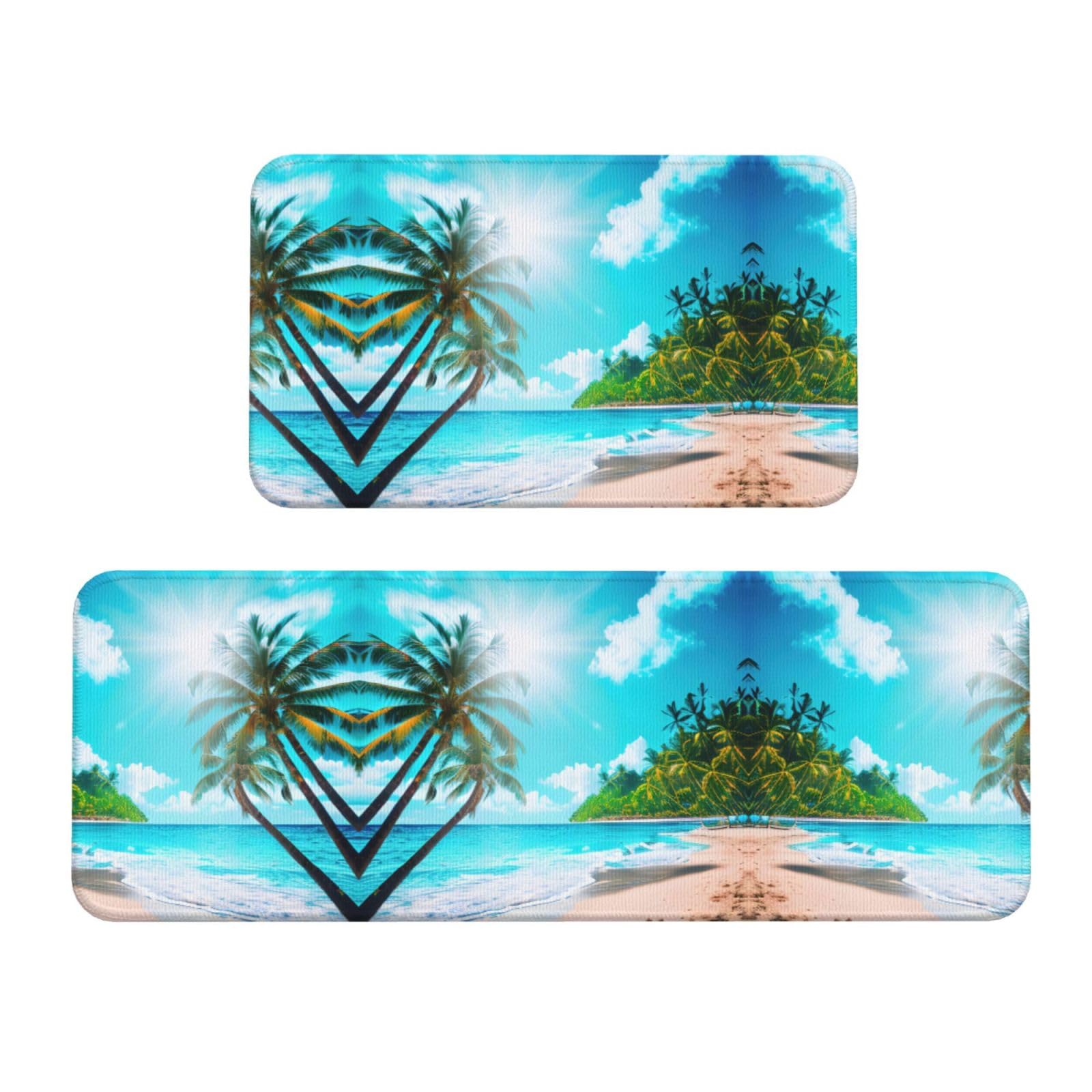 Tapis de cuisine antidérapant océan pour sécuriser votre sol de cuisine et bureau