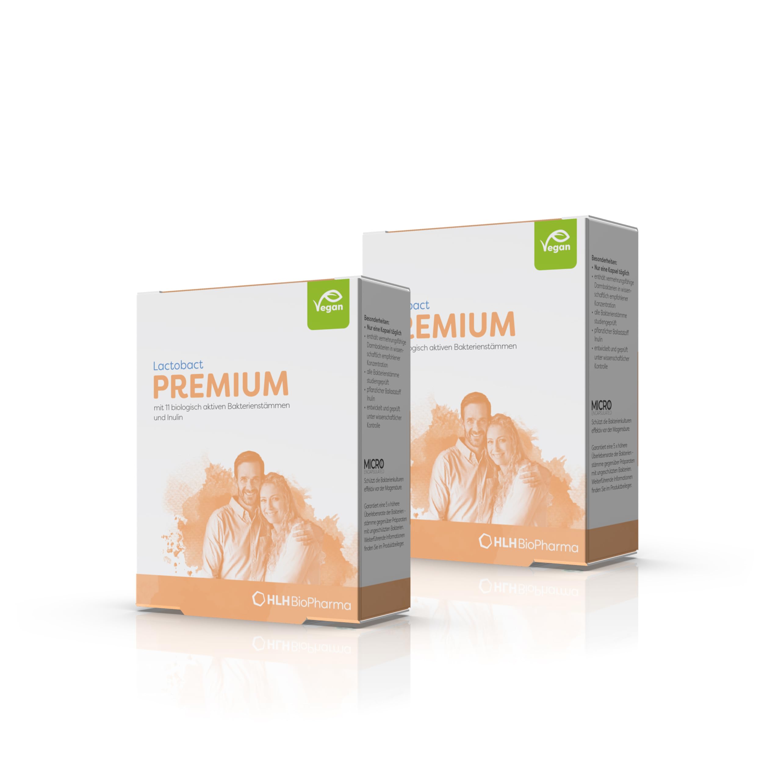 Lactobact PREMIUM 2x 30 Kapseln- Sparset