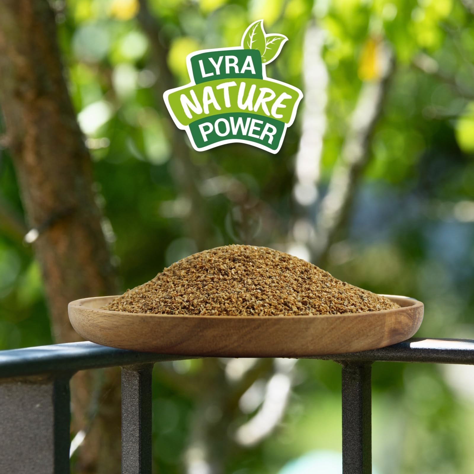 Lyra Pet® 5 kg Daphnien (Wasserflöhe) getrocknet in 30 L Tonne | Sonnengetrocknete Wasserflöhe - Reich an ungesättigten Fettsäuren - Natürliches Futter für Vögel, Fische & Amphibien