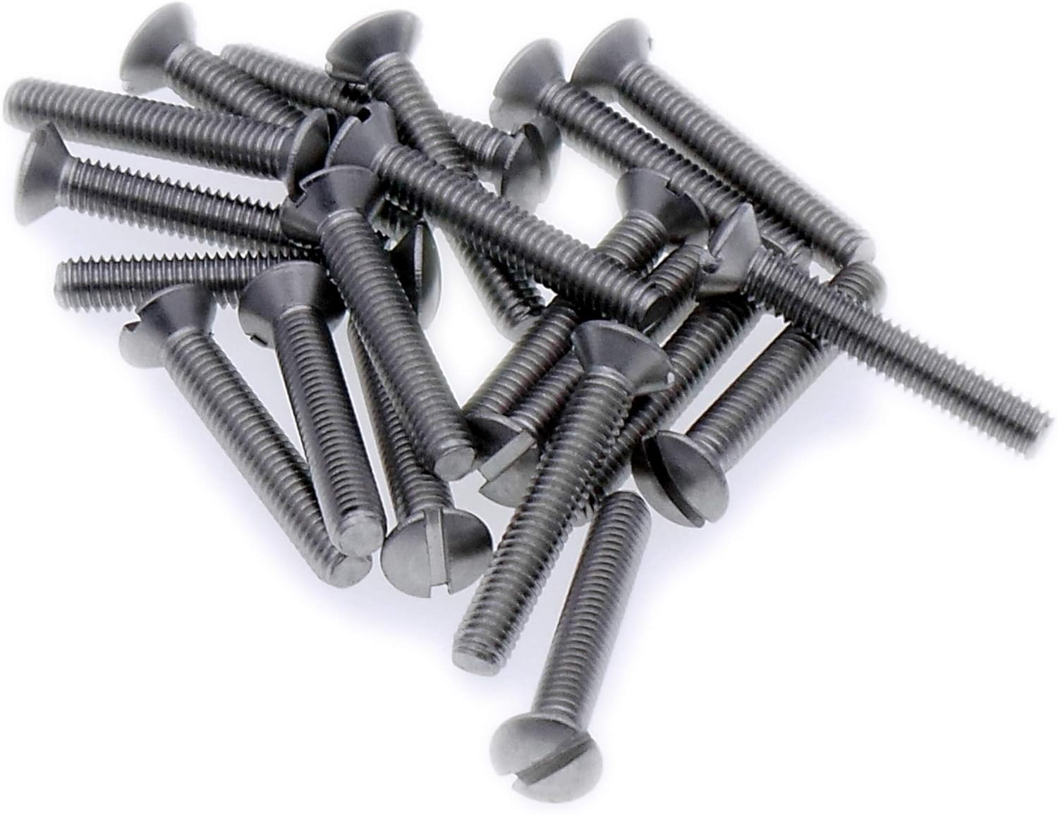 M3 (3mm x 10mm) Slot Raised Countersunk Machine Screw (Bolt) - Stainless Steel (A2) (Pack of 20), M3 x 10 - A2 - Image 3