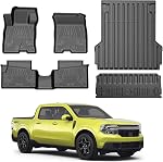 Tapis de sol & Cargo Liner Custom Fit pour Nissan Rogue 2021 2022 2023 2024 2025 2026 (Pas de modèles de sport) pour accessoires Rogue TPE 3D Tous les temps Liners de plancher lourds Tapis de camion