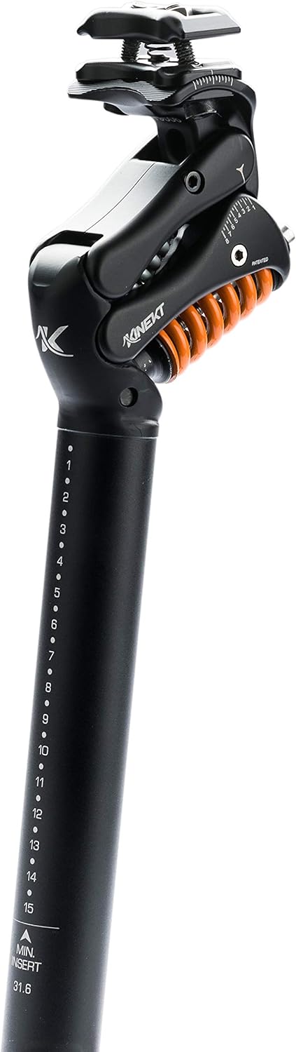 KINEKT 2.1 XL2 Aluminum Bike Seatpost with Suspension (Weight: 240-320lb | Post: 30.9 x 350mm)