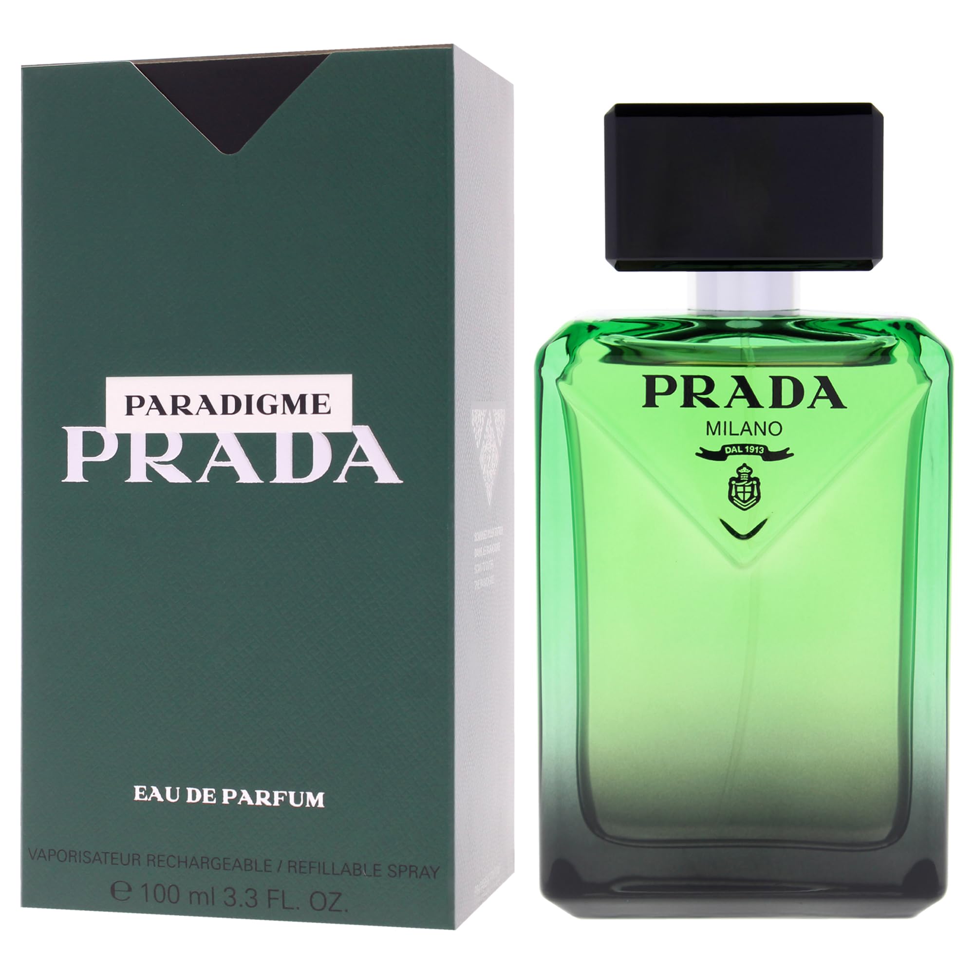 Amazon.com : Prada Paradigme by Prada for Men 3.3 oz Eau de Parfum