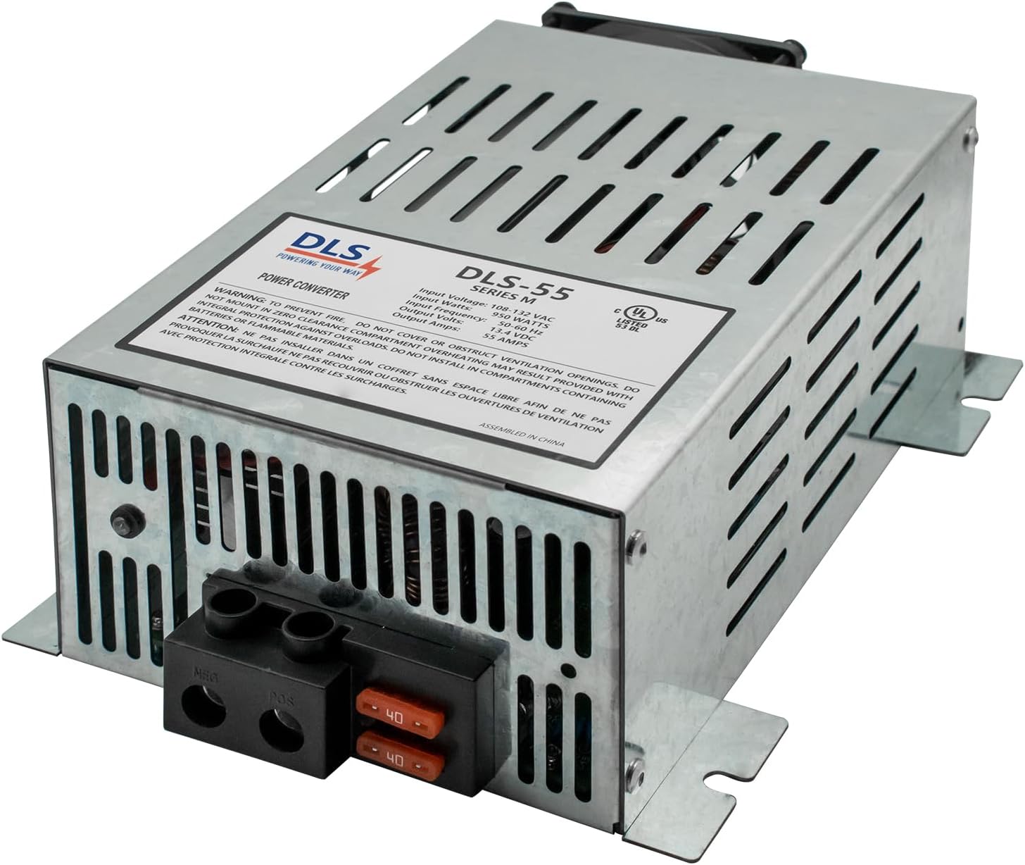 DLS 12 Volt 3 Stage Smart Battery Charger/Power Converter