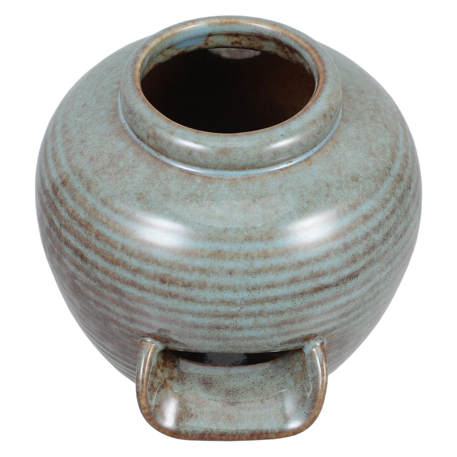 Mipcase Fontana in Ceramica Decorazione Per Esterni Acquario Fontana Da Tavolo Per Il Paesaggio Domestico