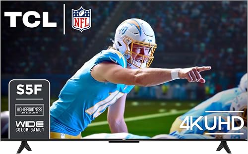 TCL Smart TV Class S5 UHD 4K LED de 50 pulgadas con Fire TV (modelo 50S551F, 2024), Dolby Vision, HDR PRO+, Dolby Atmos, Alexa integrado con control